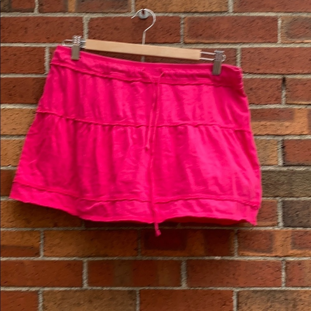 Pink lightweight skirt